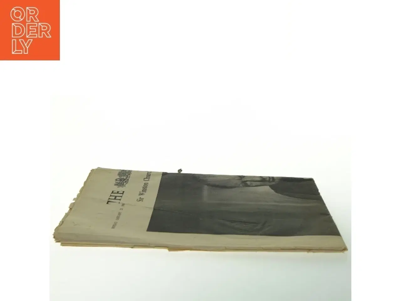 Billede 5 - Gammel avis 'The Times - Churchill: A Memorial' (str. 60 x. 44 cm)