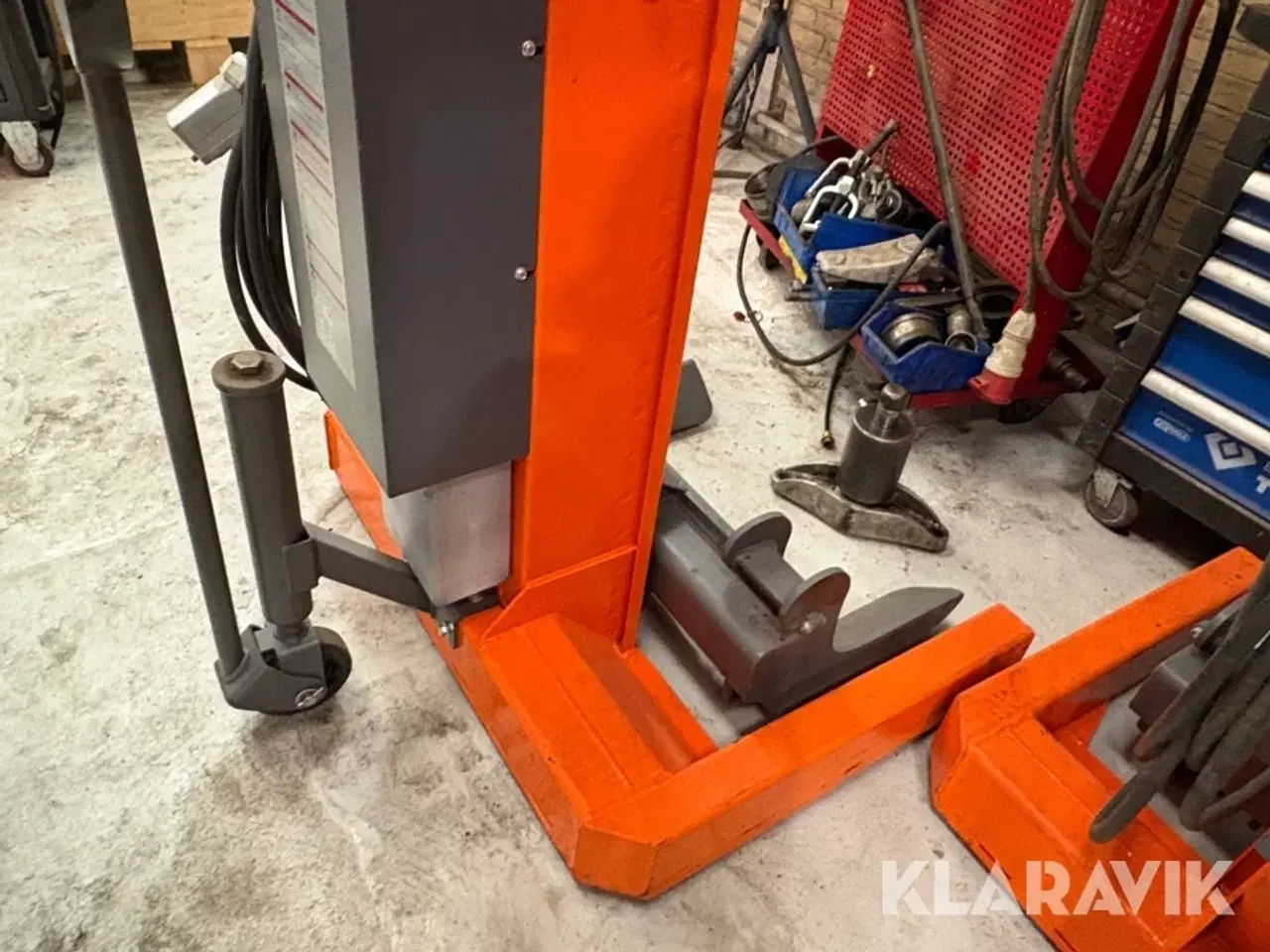 Billede 12 - Mobil søjleløftesystem 30 ton Finkbeiner EHB707V11 4 søjler