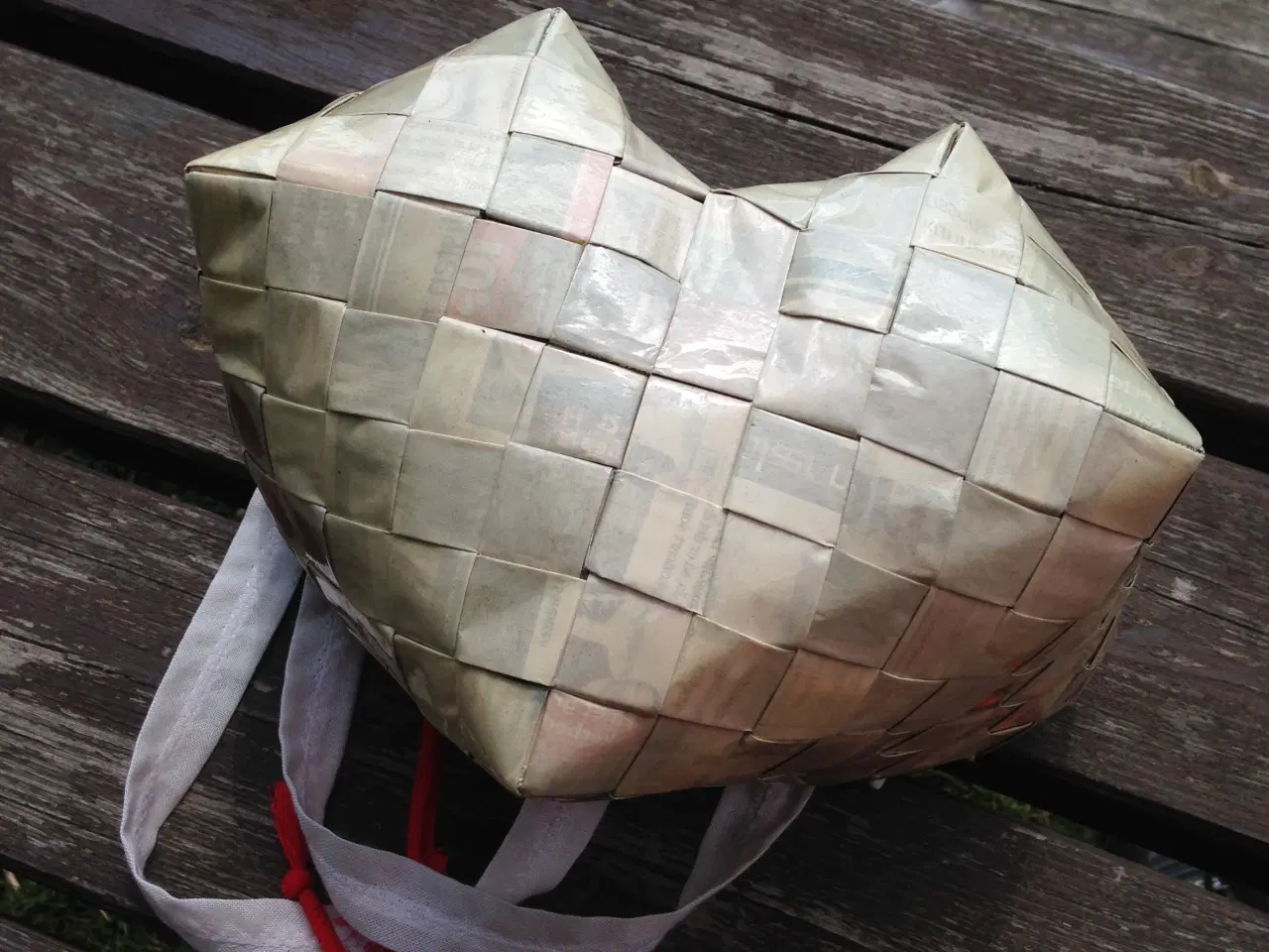 Billede 5 - Håndlavet hjertetaske - valentinsgave til kæresten