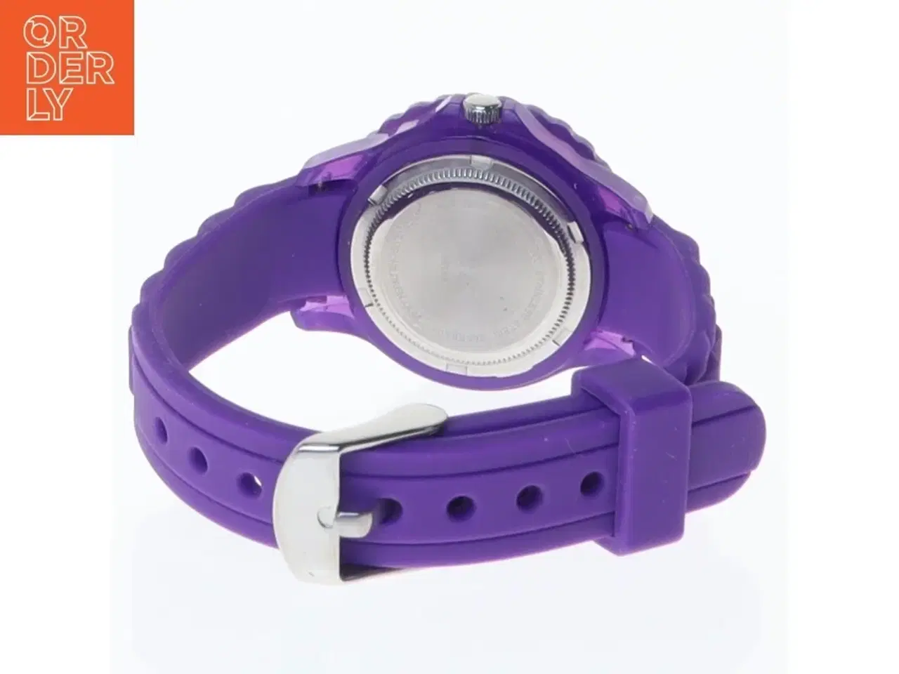 Billede 4 - Lilla silikoneur (str. Ø 3 cm skiven)