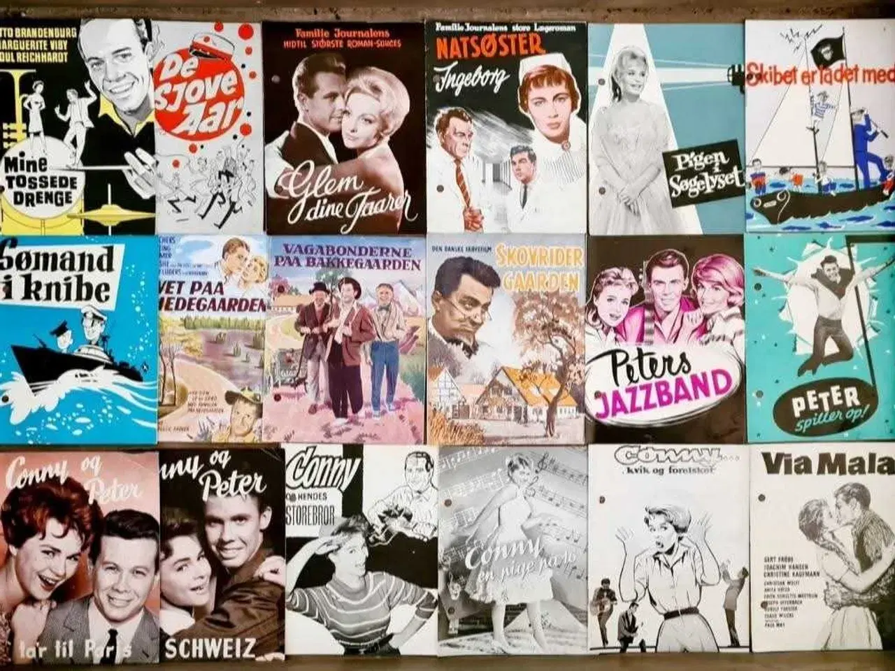 Billede 4 - Stor samling Retro Filmprogramnmer