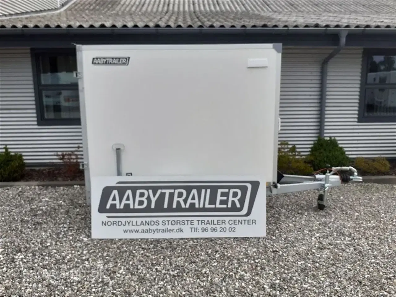 Billede 1 - 0 - Blyss Cargo F7520D 150 Bremser   Mini Cargo trailer str. L205xB119xH150 cm med 2 døre Top kvalitet