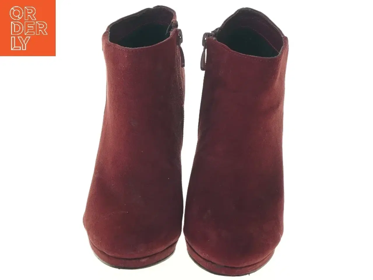 Billede 5 - Bordeaux dame støvler med hæl fra Blink (str. 37 )