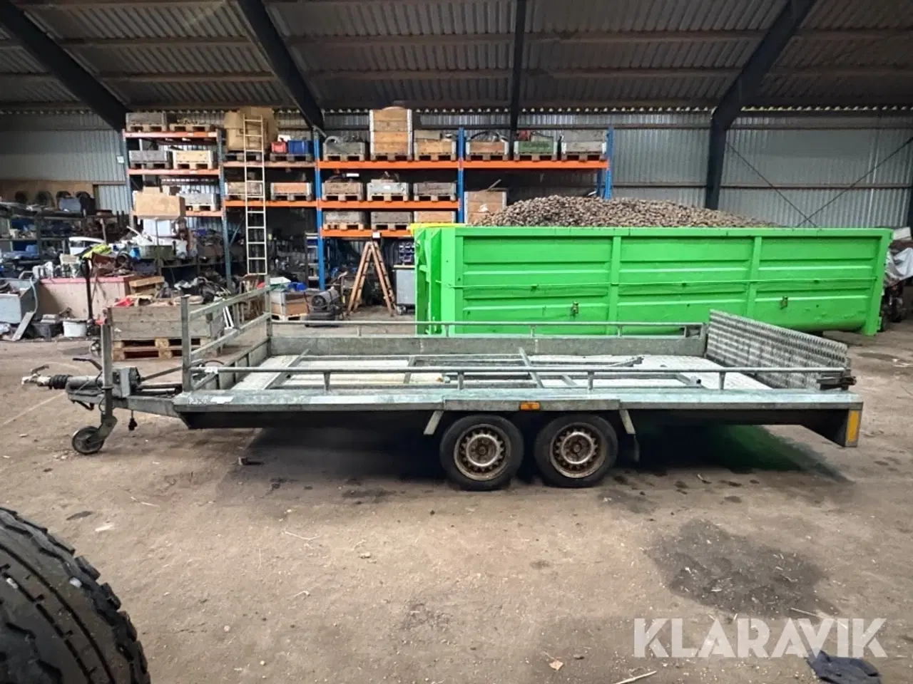 Billede 2 - Maskintrailer Hapert H3500