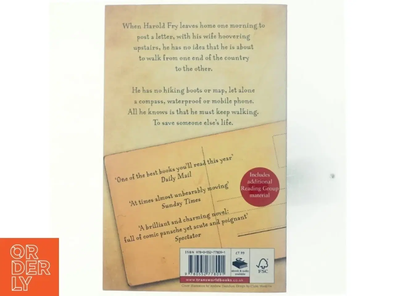 Billede 3 - The unlikely pilgrimage of Harold Fry af Rachel Joyce (Bog)