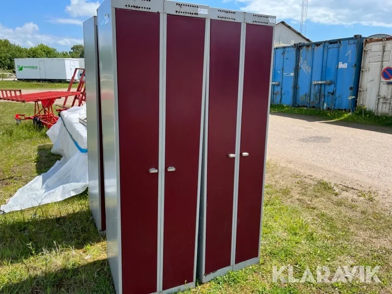 Billede 4 - Personale skabe 4 styk