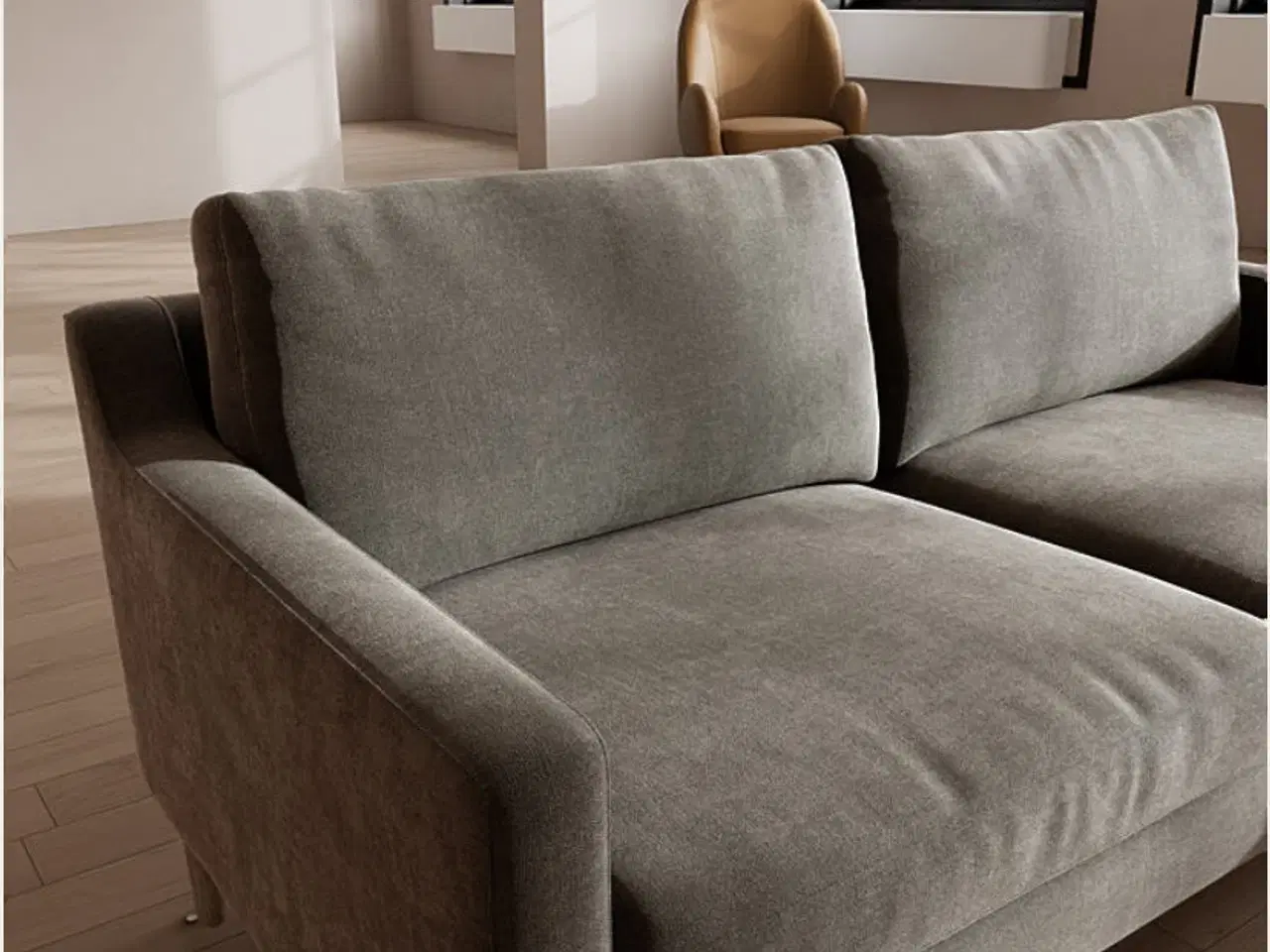 Billede 4 - Grå 2-personers Astha sofa fra Sofacompany