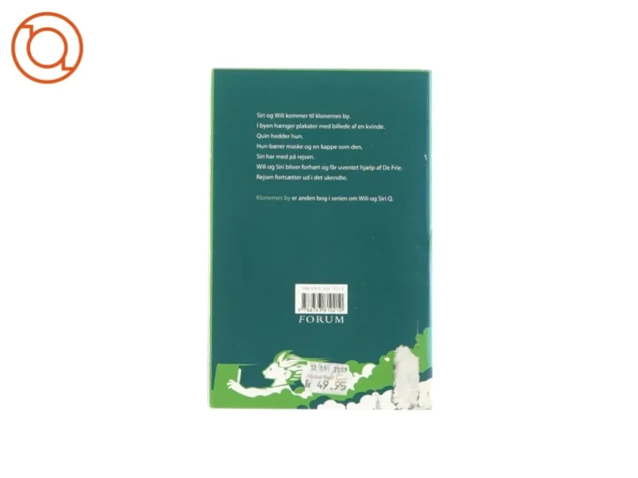 Billede 2 - Siri Q: 2 Klonernes by af Anne Lilmoes (bog)