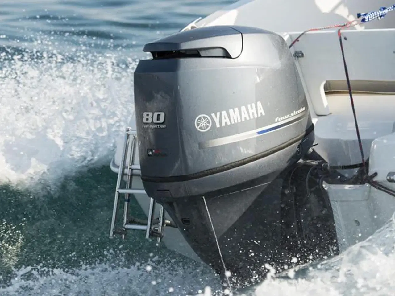 Billede 4 - Yamaha F80 HK 4-Takt Påhængsmotor