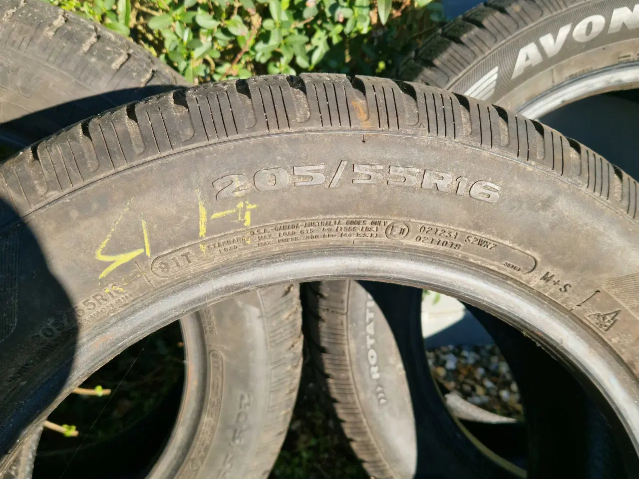 Billede 2 - Vinterdæk 3 stk Billig.