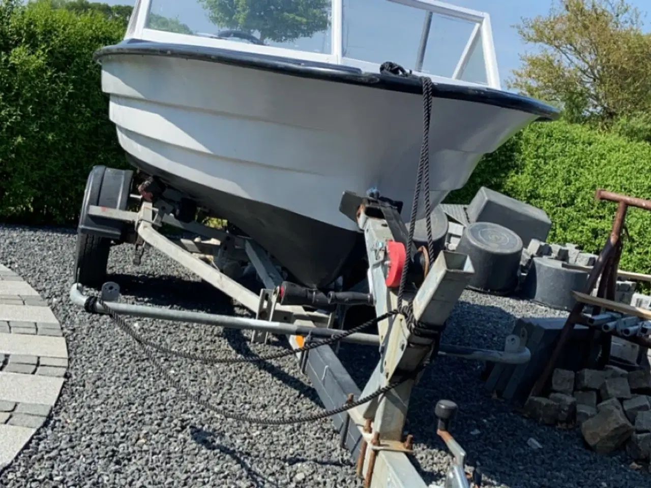 Billede 1 - Speedbåd med motor og trailer