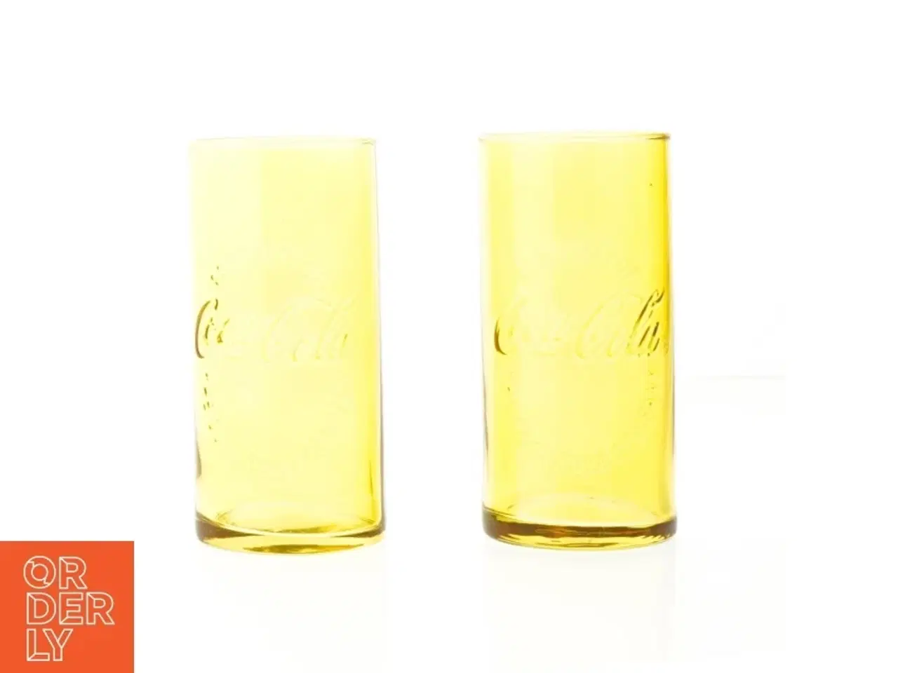 Billede 2 - Coca-Cola glas fra Coca-Cola (str. Længde, 14 cm. ø. 6,5 cm)