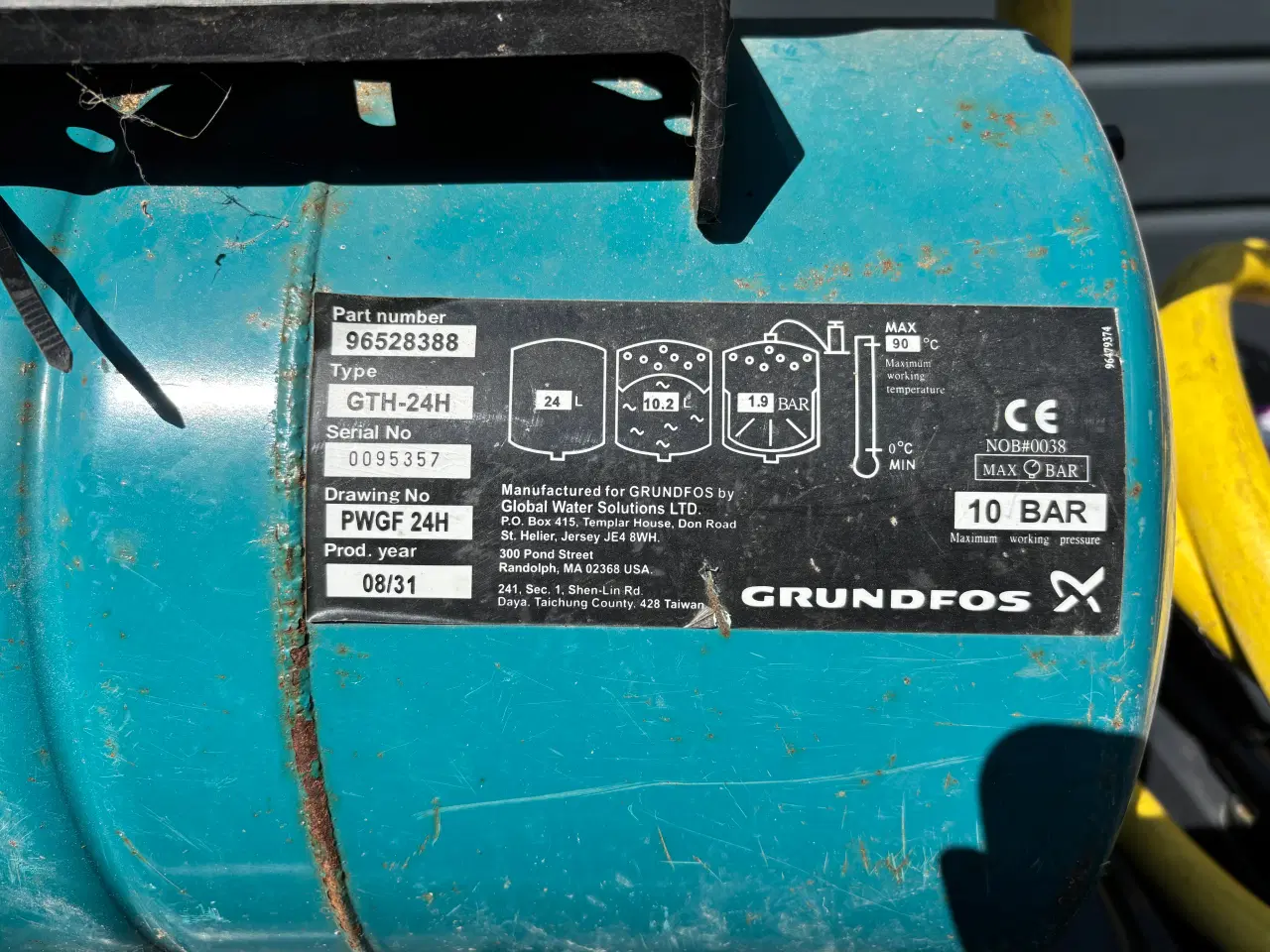 Billede 3 - Grundfos pumpe med kontraventil