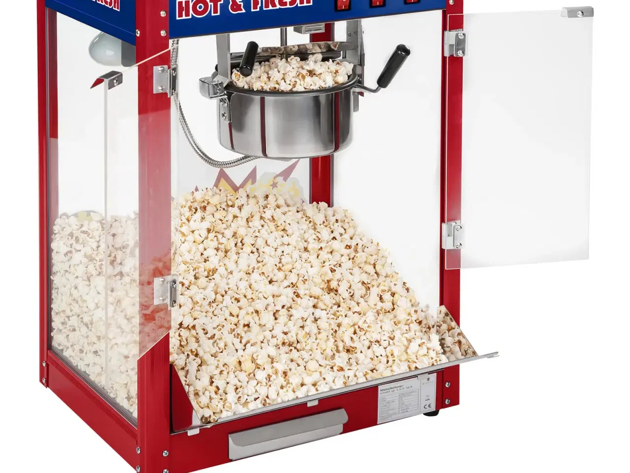Billede 5 - Popcornmaskine med vogn og LED-belysning