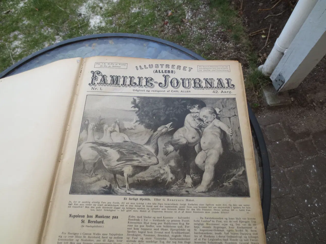 Billede 8 - 1 stk Vidensbog Familie Journal årg 1918