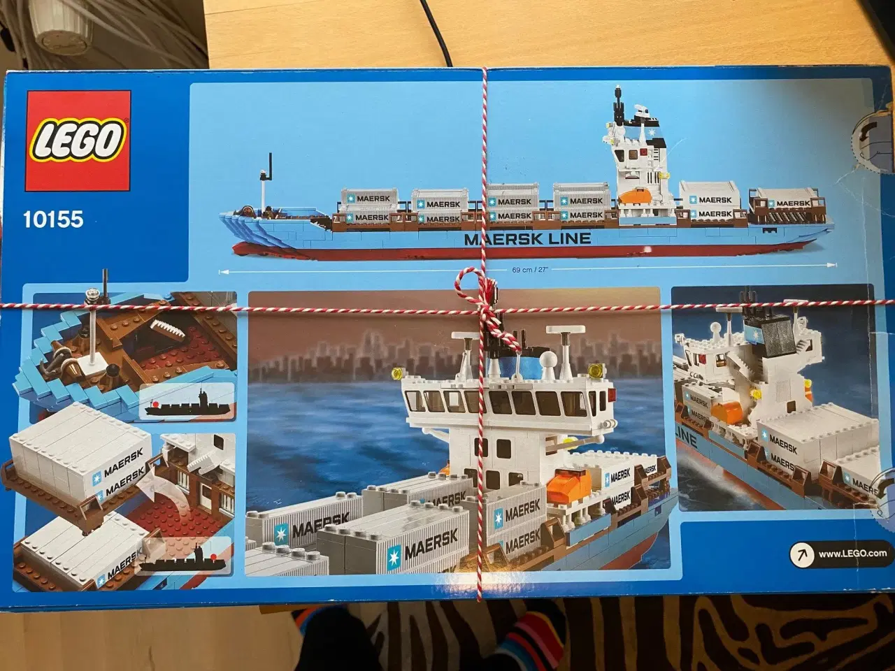 Billede 1 - Lego Containerskib