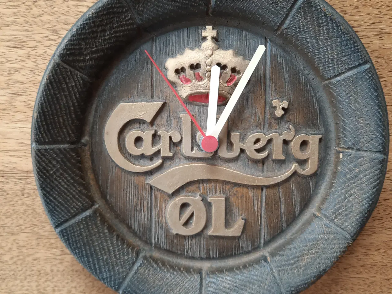 Billede 1 - Carlsberg Ur ( til væg )