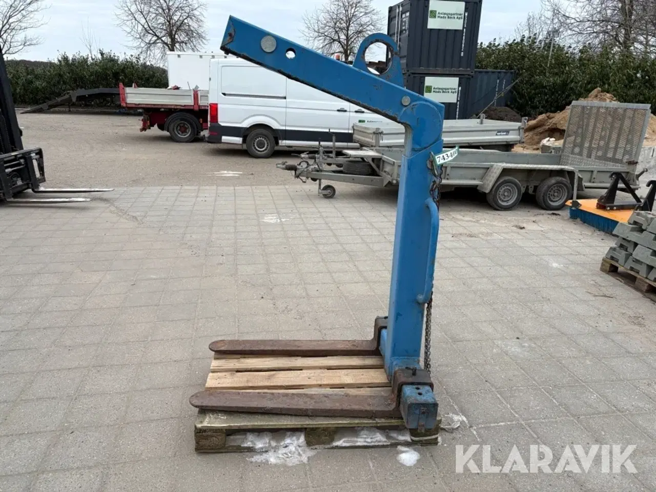 Billede 2 - Kran gafler W.L.L. 3000 kg