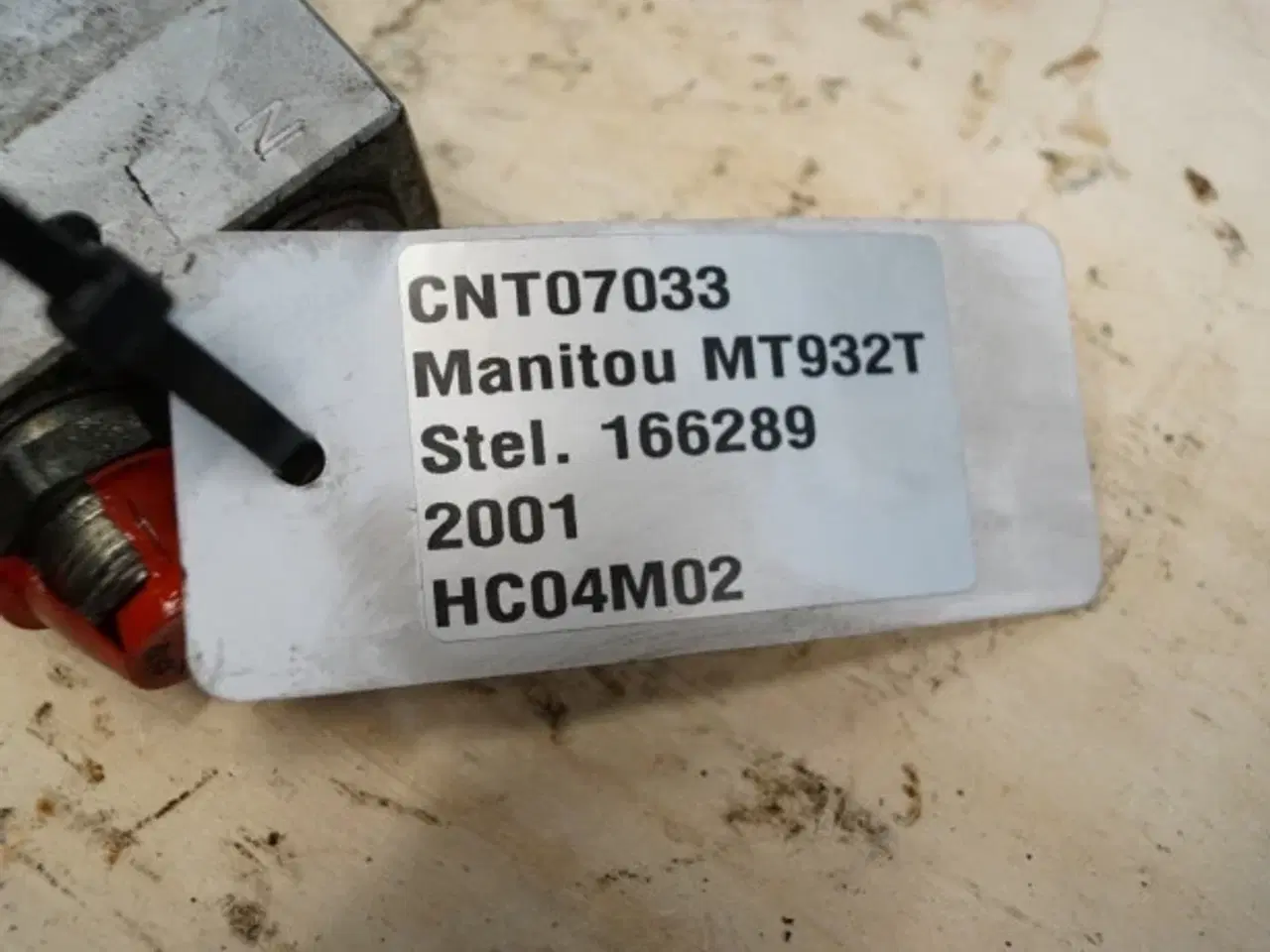 Billede 8 - Manitou MT932 Hydraulikventil 