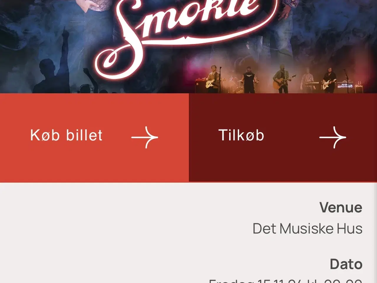 Billede 1 - Smokie billetter 