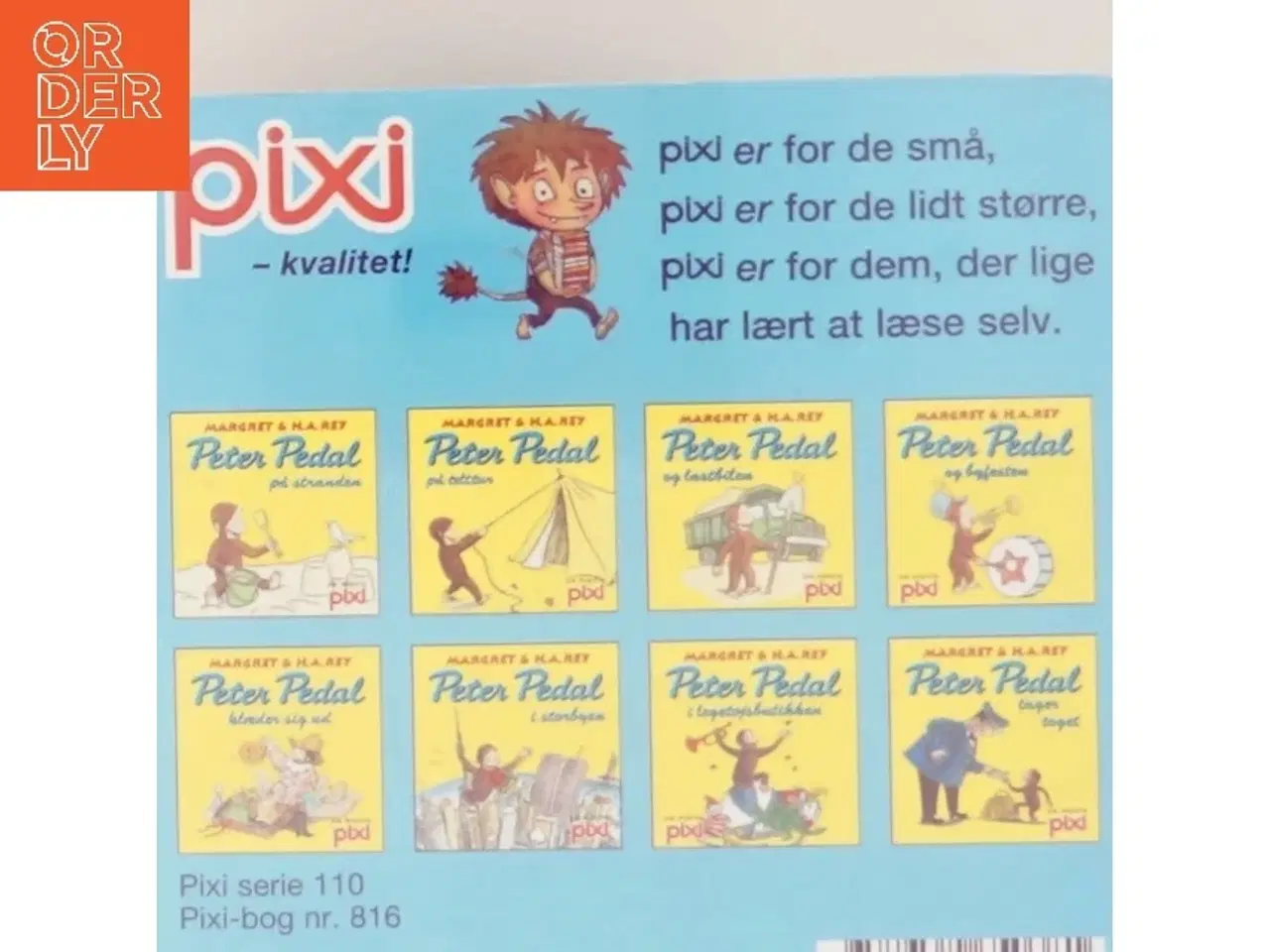 Billede 3 - Peter Pedal og lastbilen af Margret Rey, H. A. Rey, Vipah Interactive (Bog)