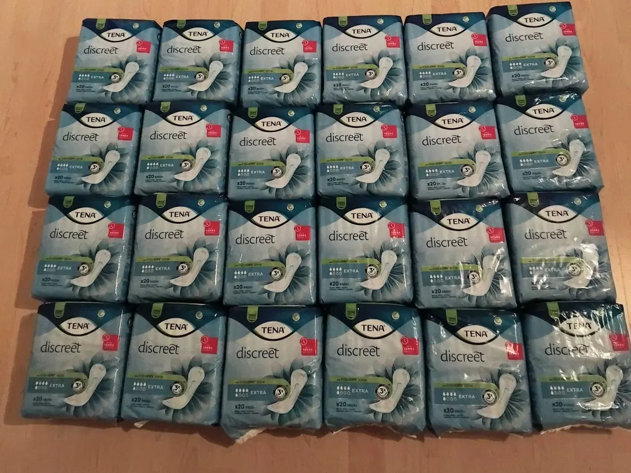 Billede 1 - TENA Discreet Inkontinensbind Extra 20 stk.