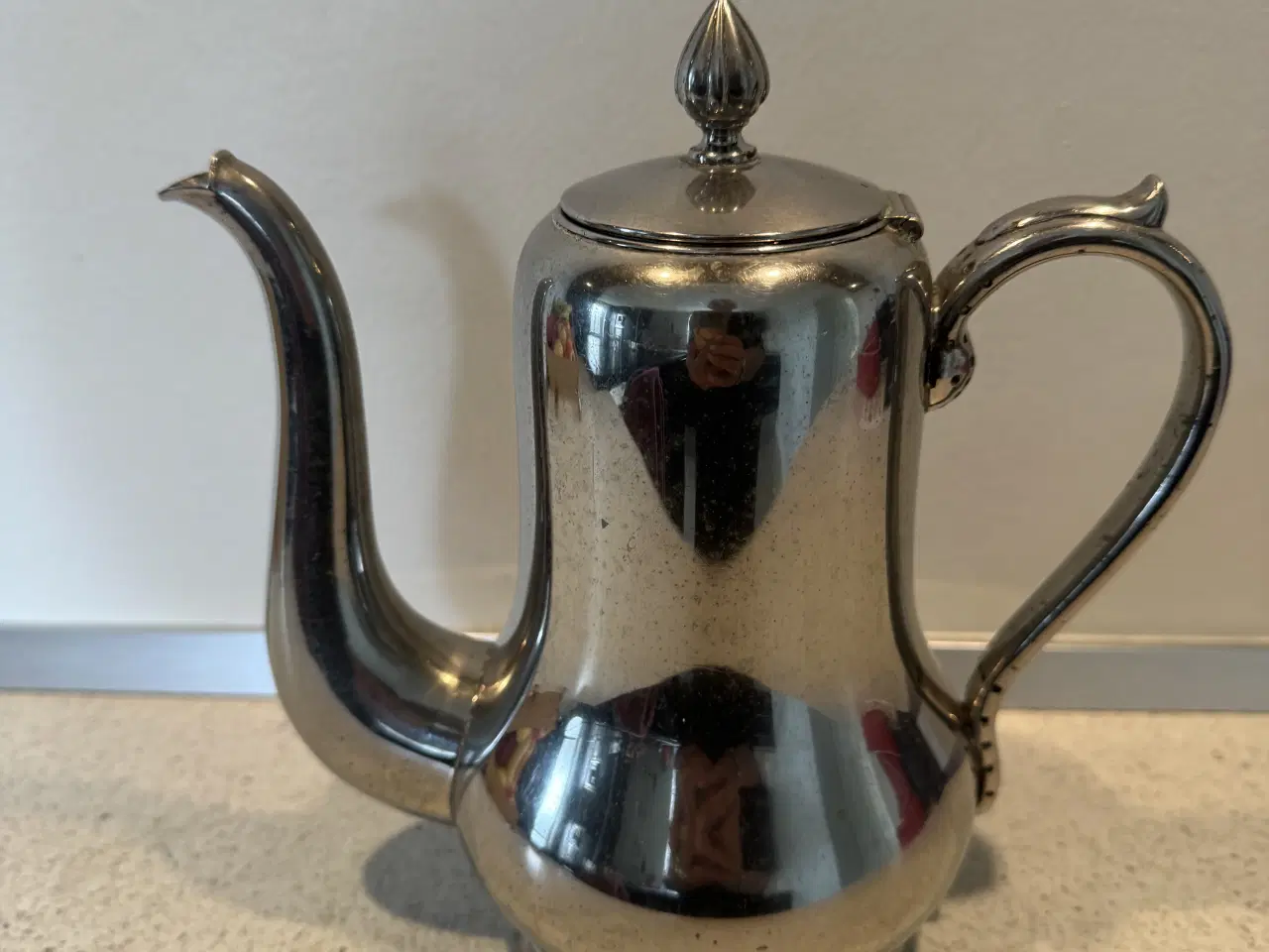 Billede 1 - Vintage kaffekande i Sølvplet