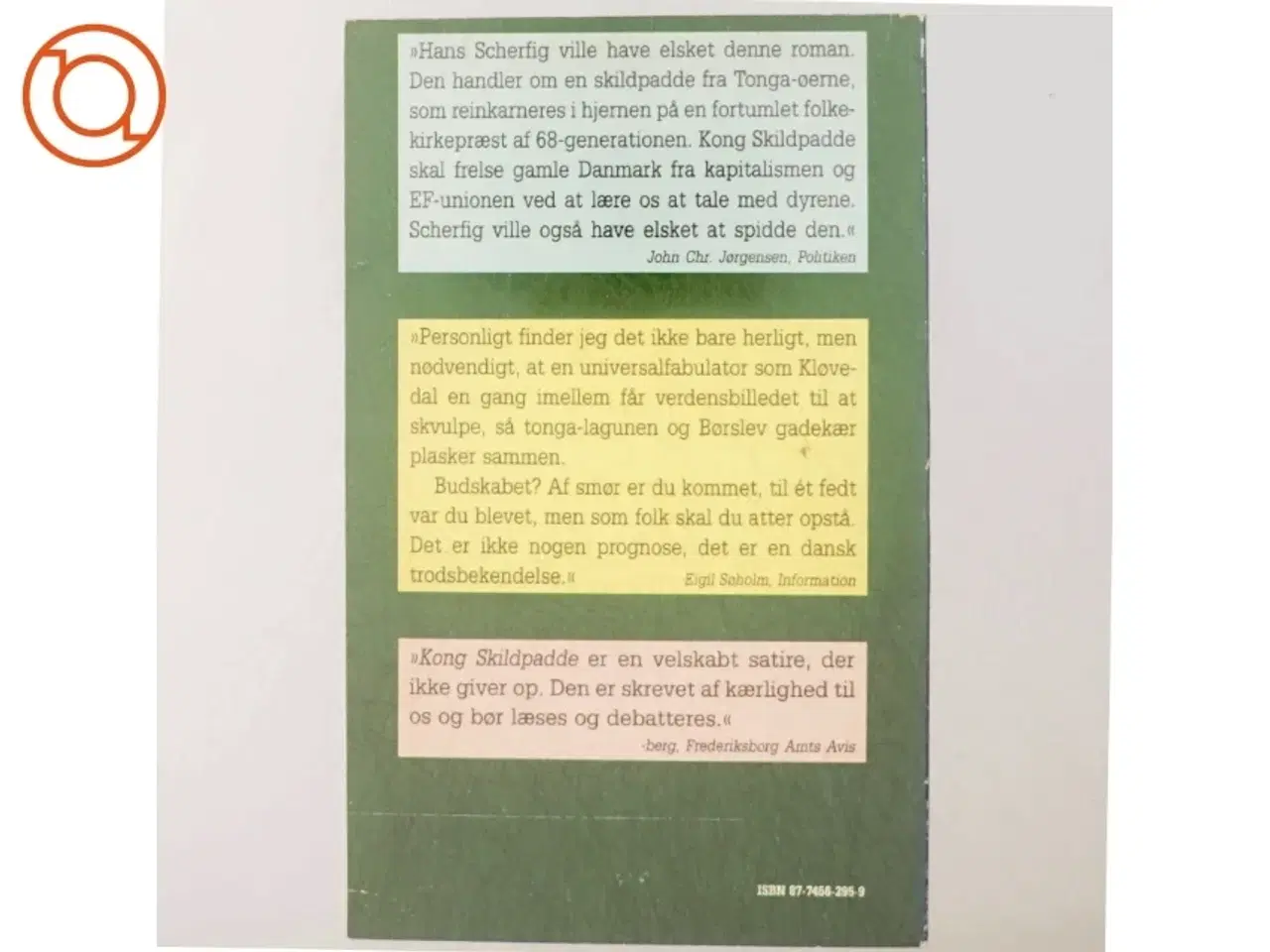 Billede 3 - Kong Skildpadde af Ebbe Kløvedal Reich (Bog)