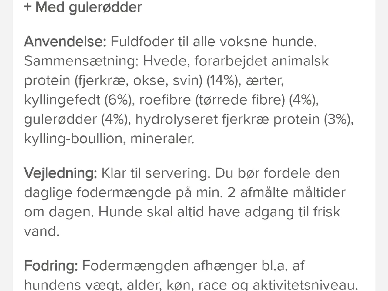 Billede 2 - Hundefoder Sælges 