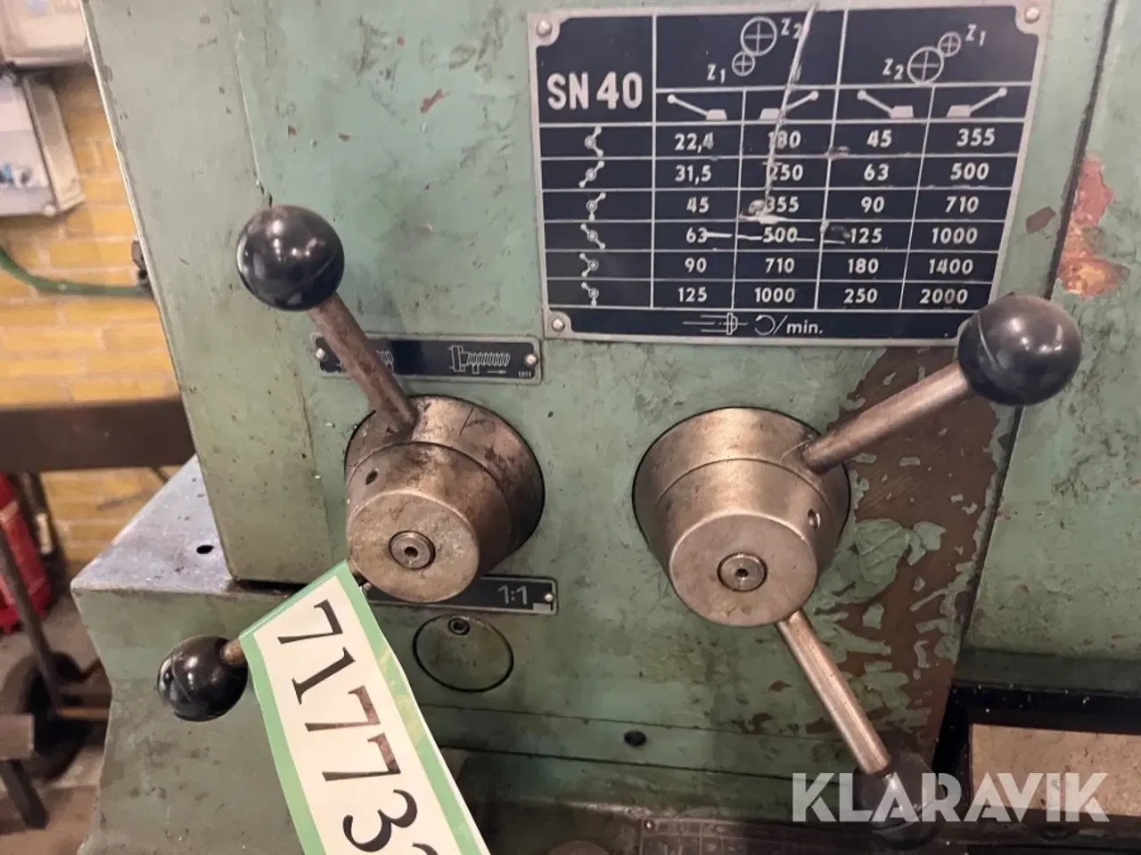 Billede 8 - Drejebænk TOS 40B