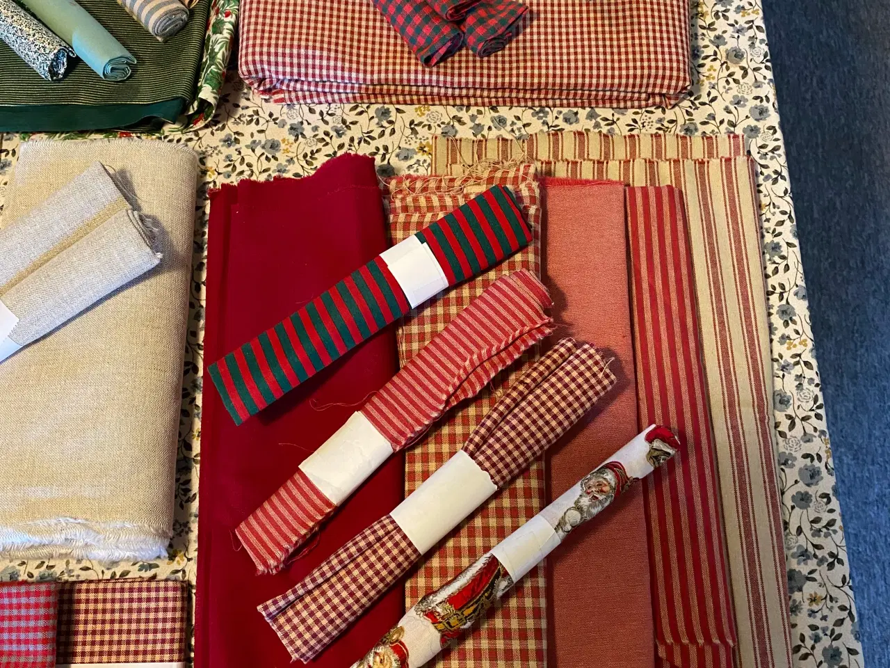 Billede 7 - Patchwork stof. 