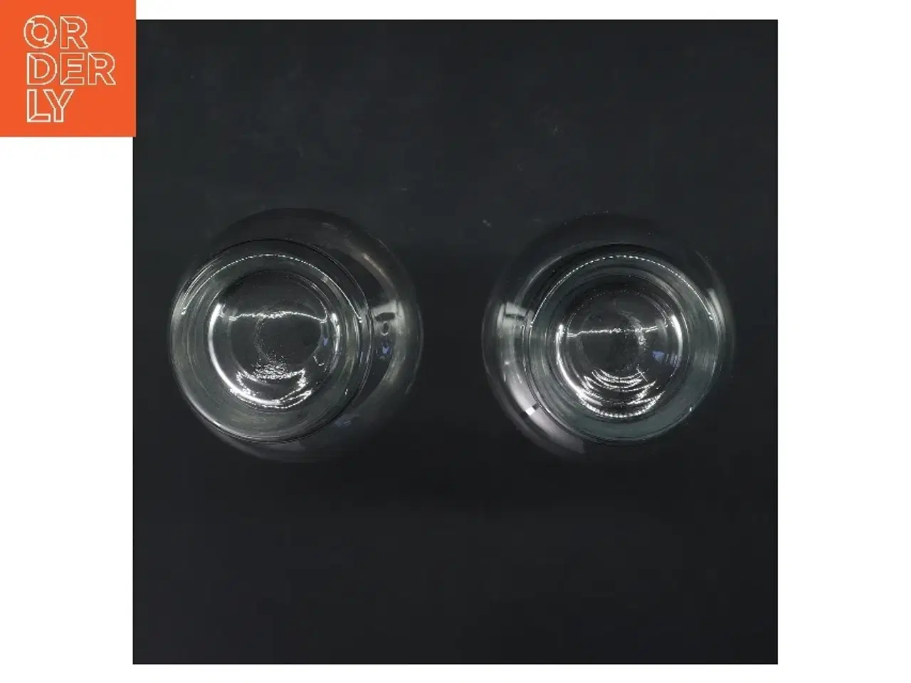 Billede 3 - Smukke Ølglas sæt 2 stk. (str. 2 stk Ø 6 cm længde 19,5 cm)