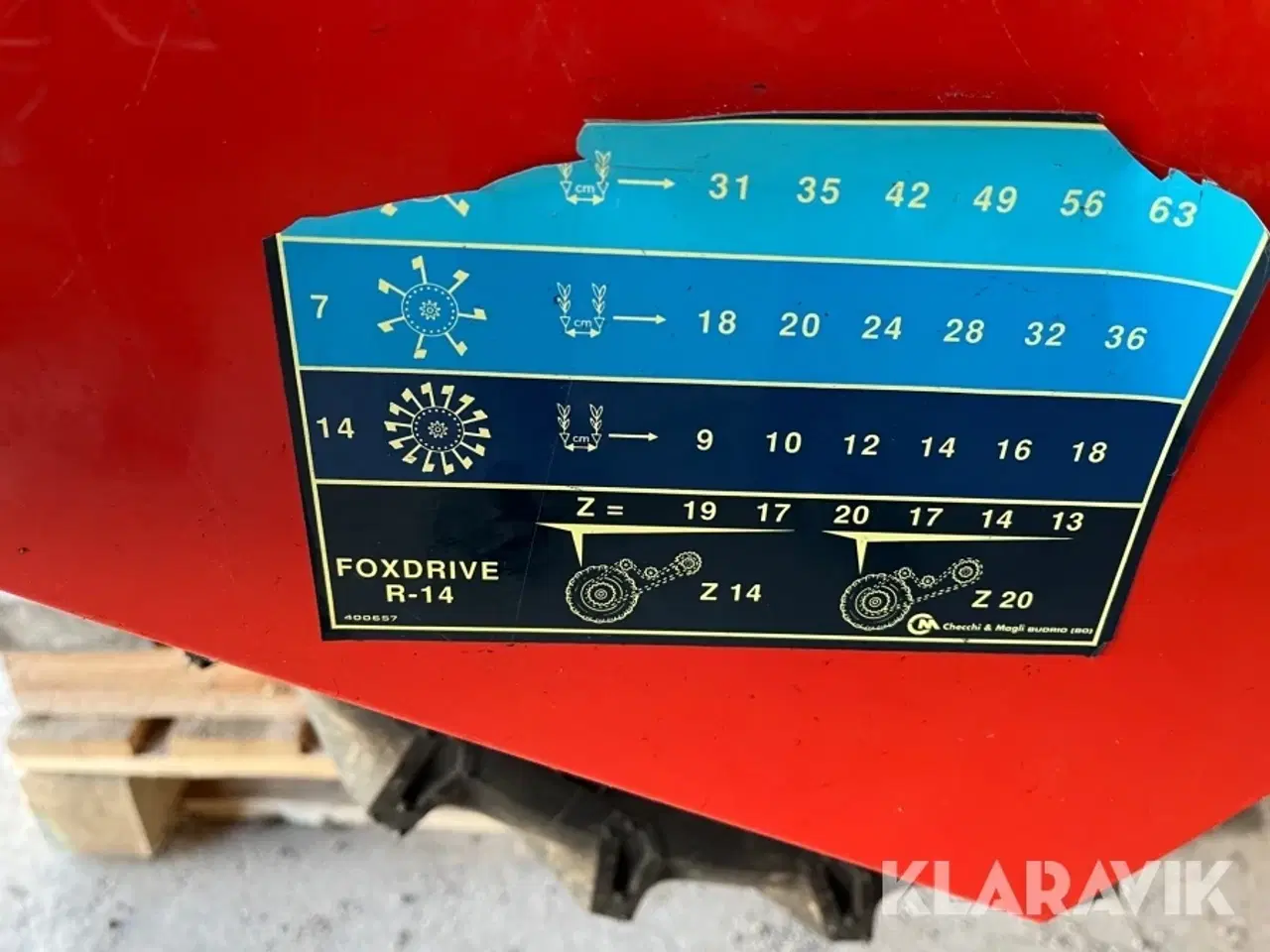 Billede 8 - Plantemaskine Checchi&Magli 2 rækker