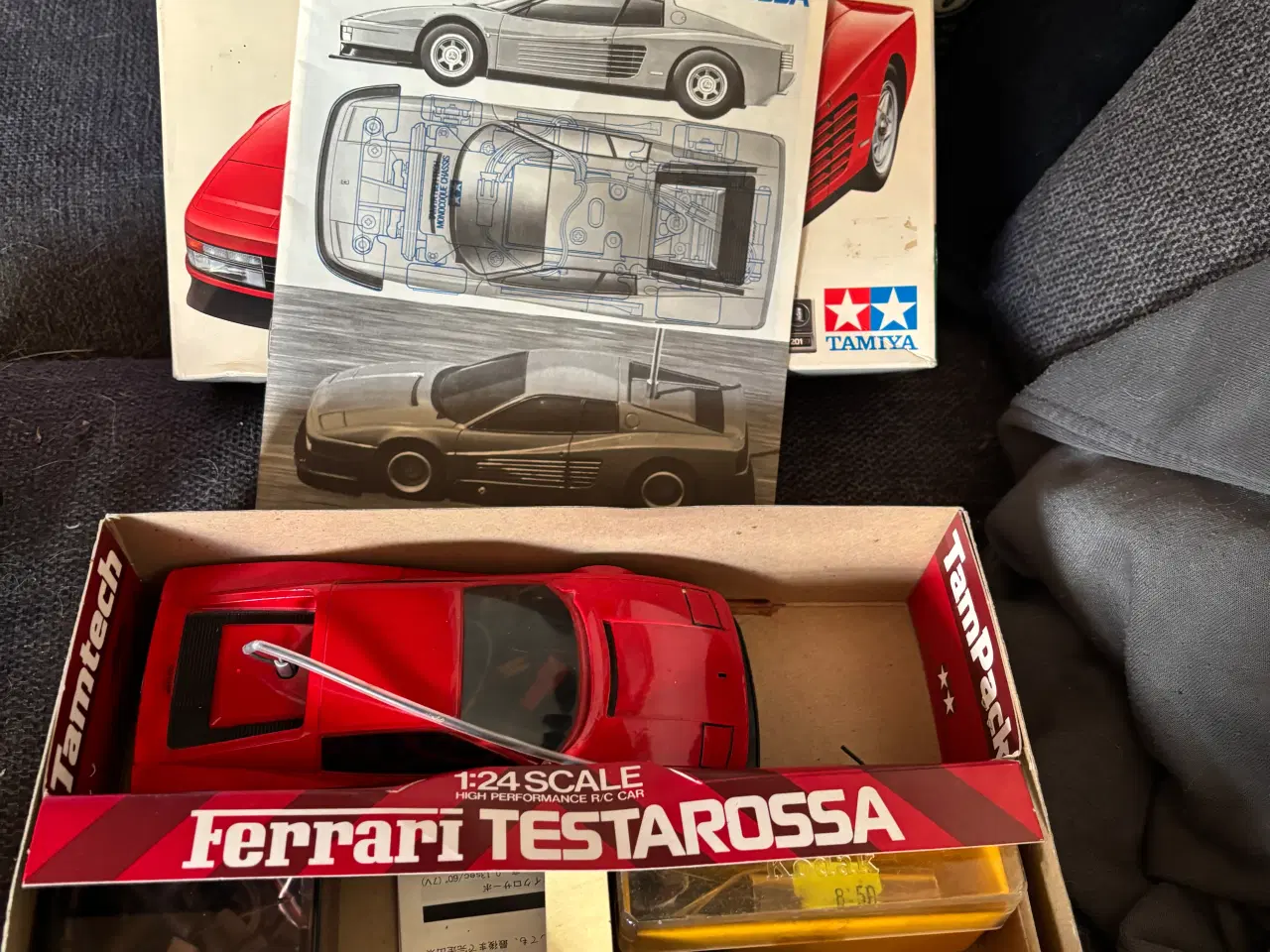 Billede 3 - Tamiya tamtech Ferrari testarossa 1/24