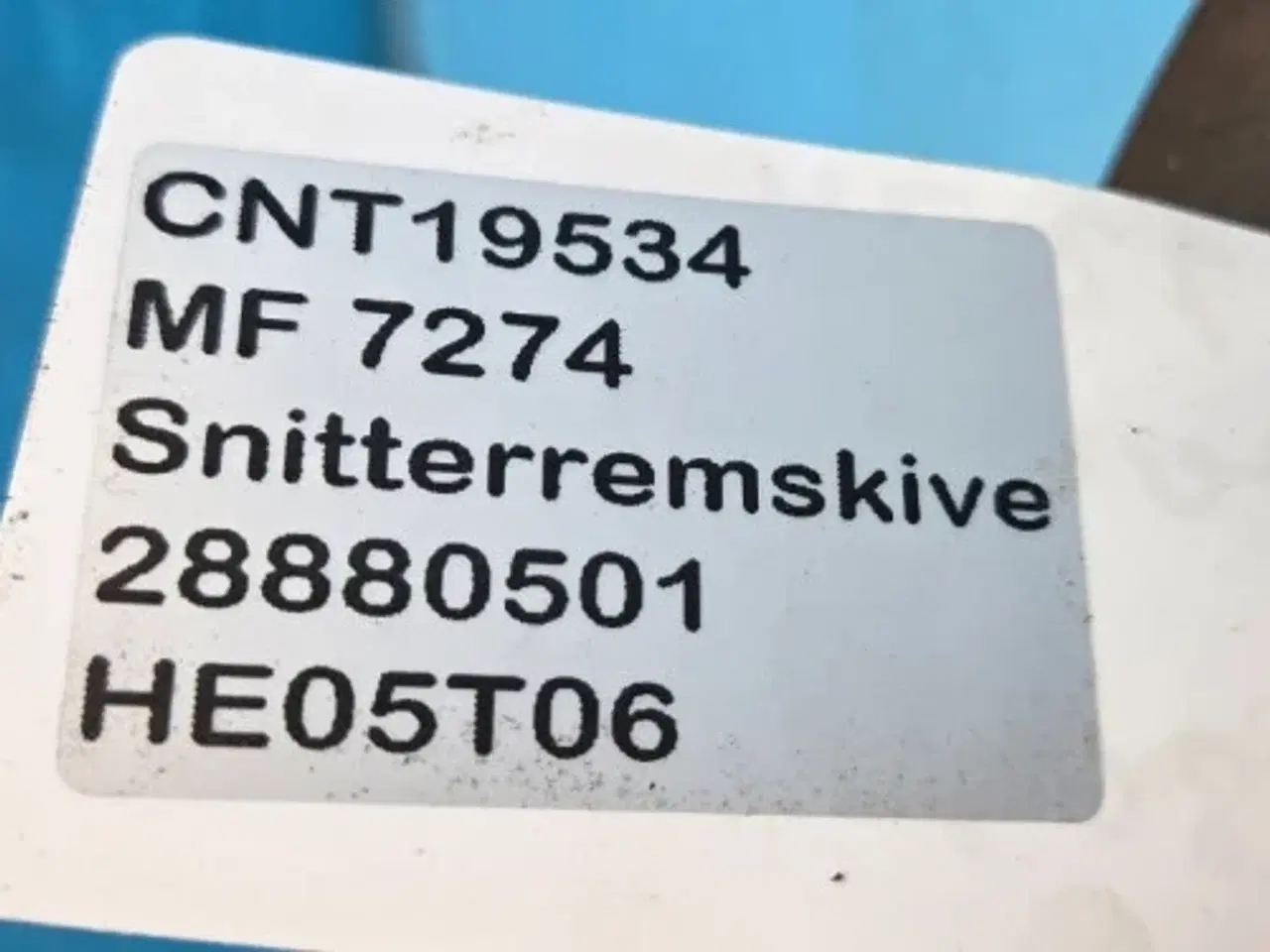 Billede 10 - Massey Ferguson 7274 Remskive 28880501