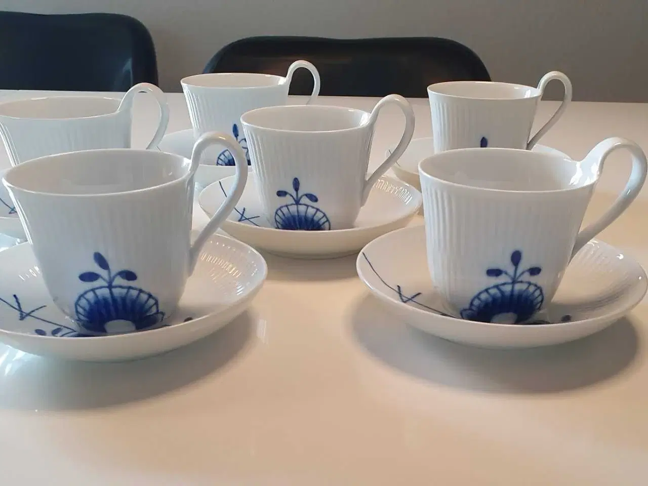 Billede 2 - 6 stk. Blå mega riflet