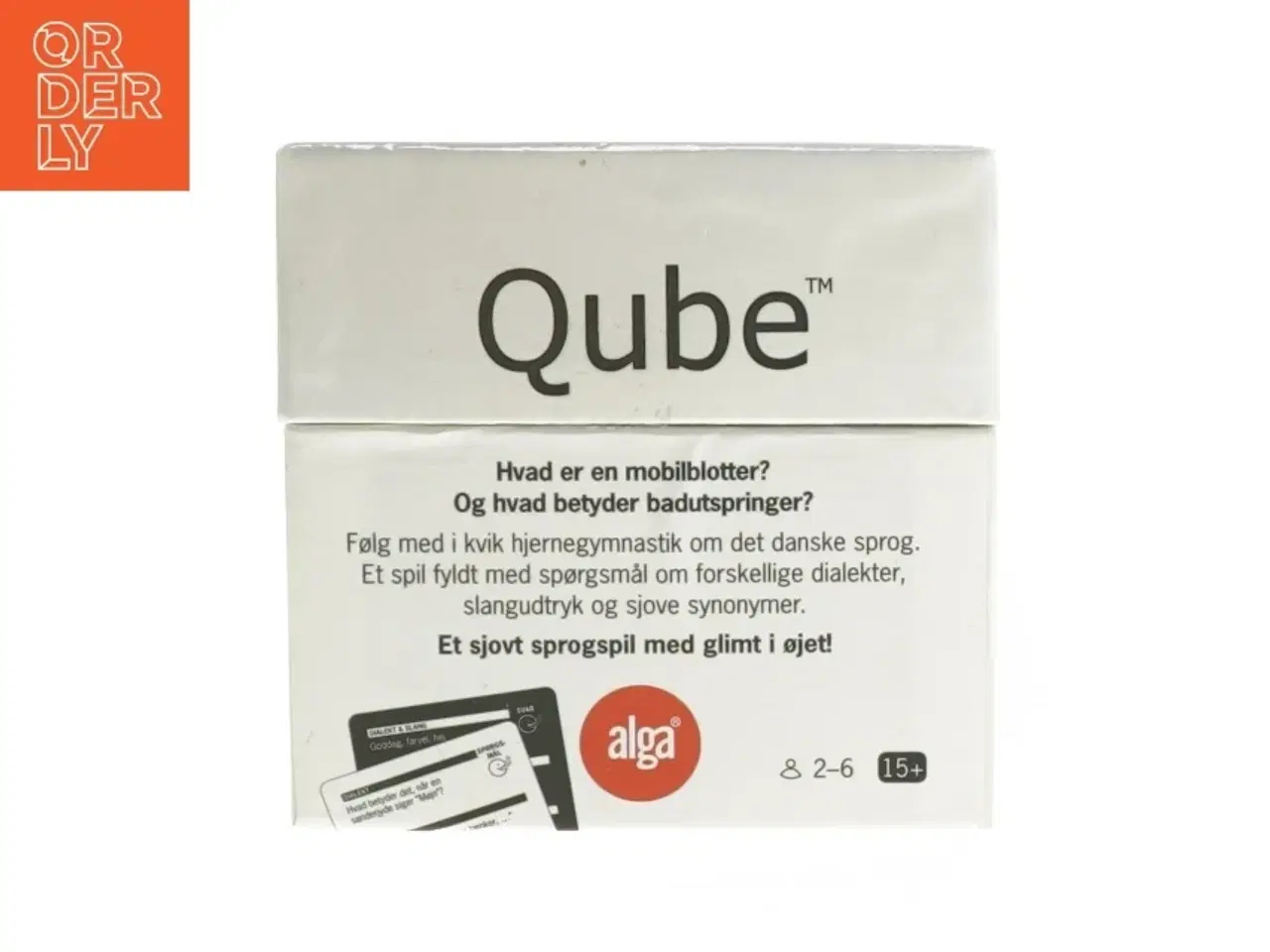 Billede 2 - Sprogspil Qube fra Alga fra Alga (str. 11x11x11 cm)