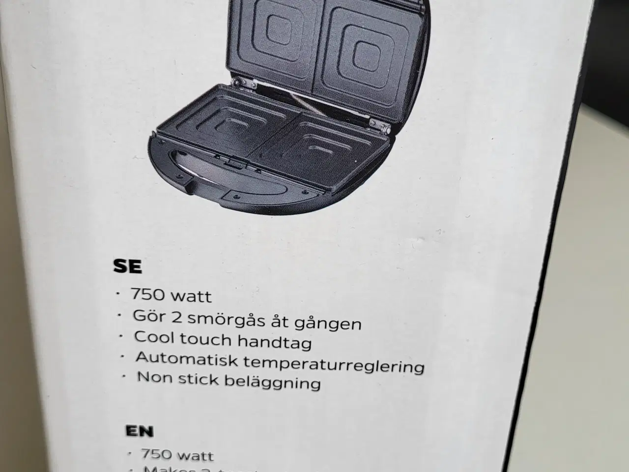 Billede 4 - Sandwich toaster EPIQ 