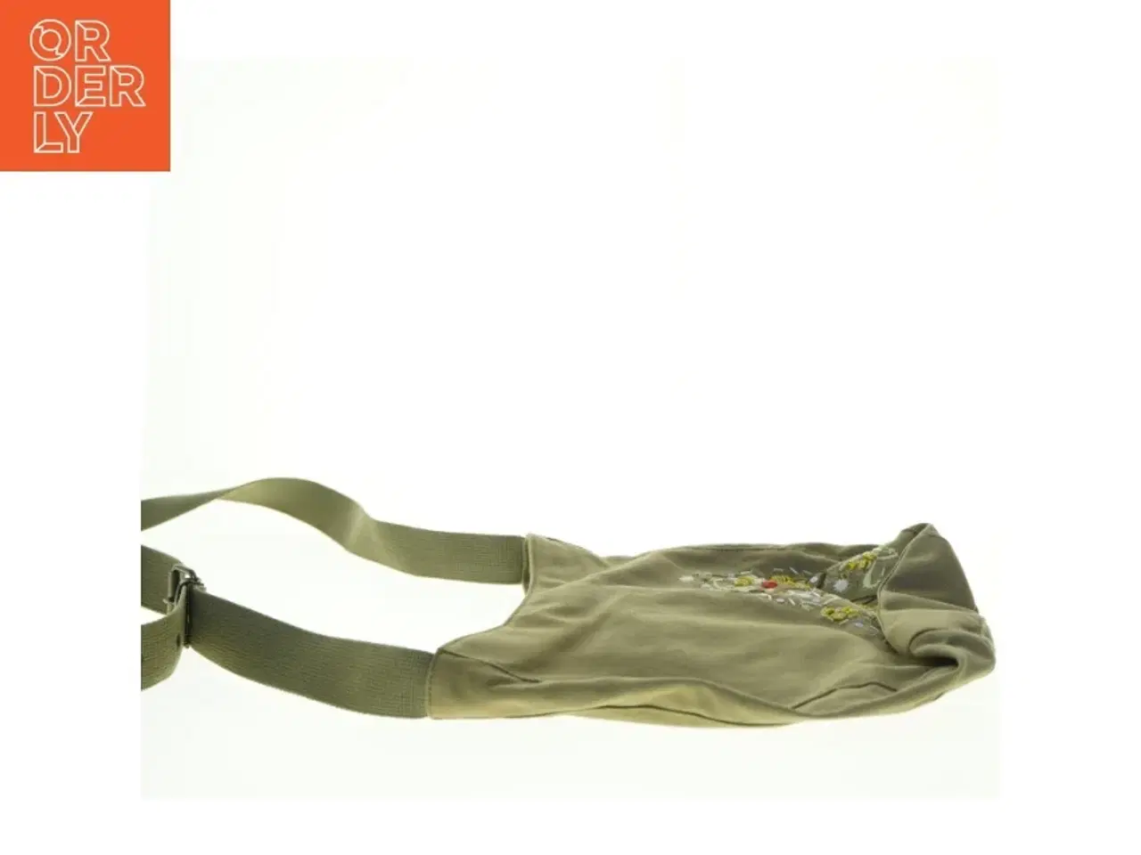 Billede 4 - Smart og let skuldertaske med broderi (str. 28 x 30 cm)