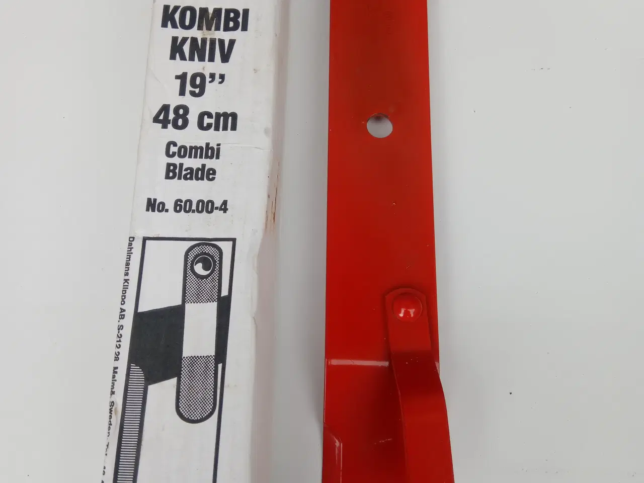 Billede 1 - Plæneklipper kniv Klippo original kombi kniv 48 cm