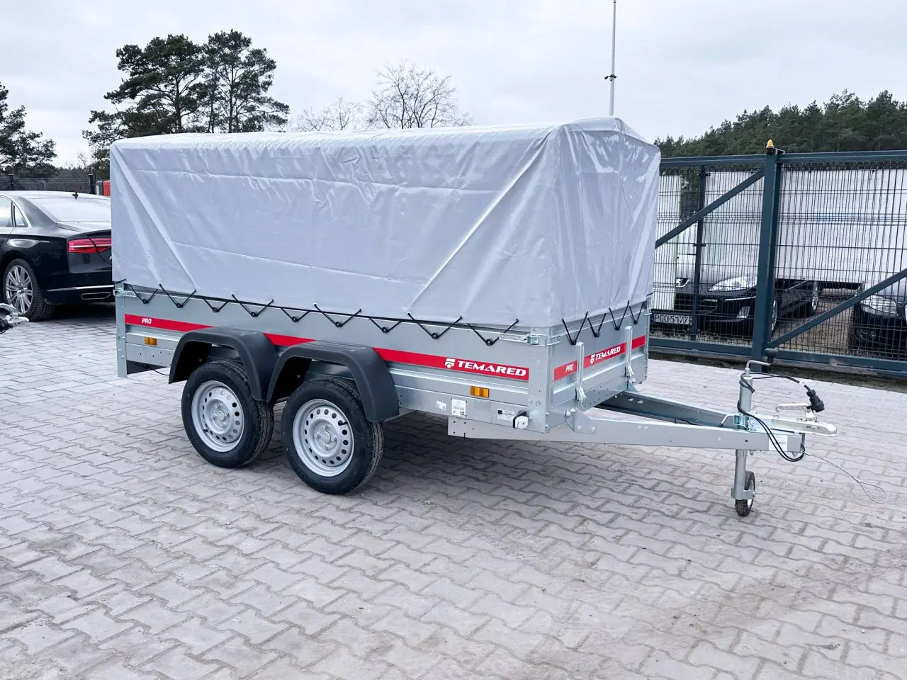 Billede 6 - TEMARED PRO 2612/2 Trailer m/ presenning 110 cm