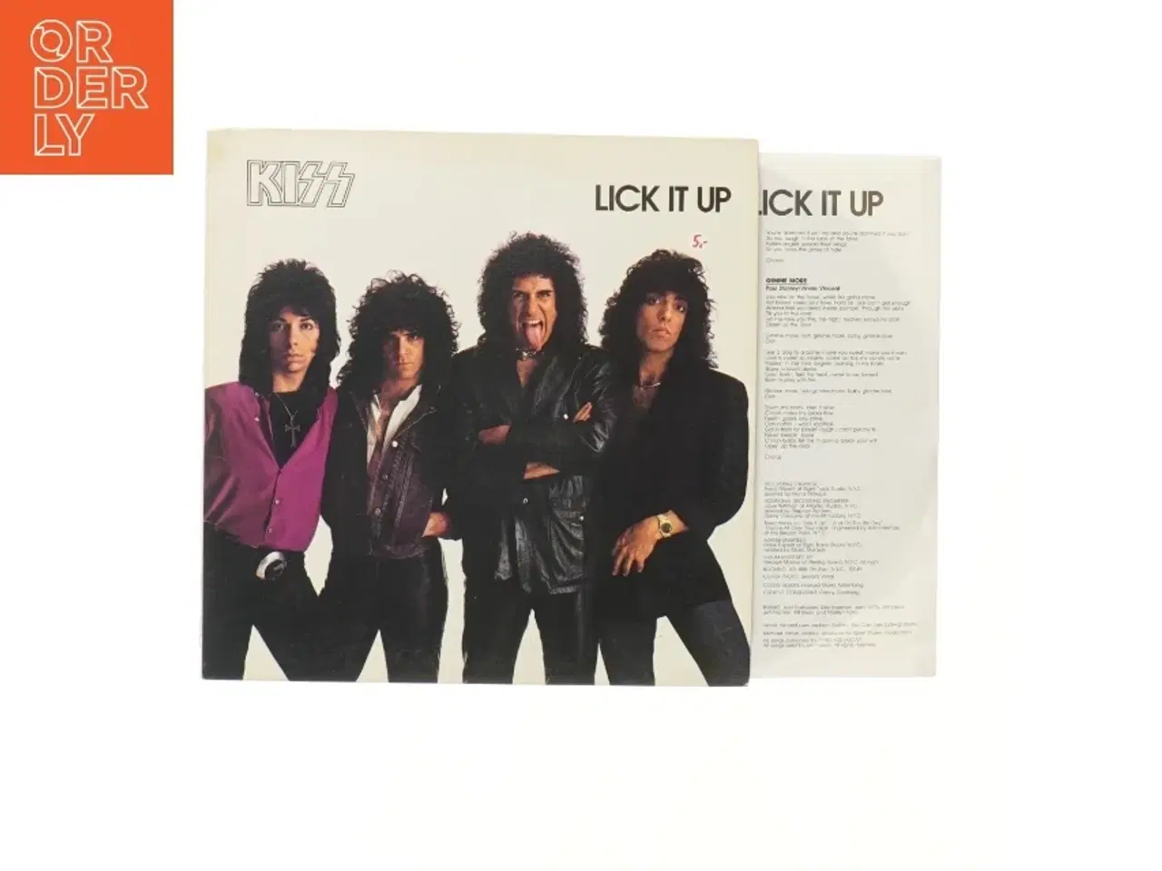 Billede 3 - KISS Lick It Up vinyl album fra KISS