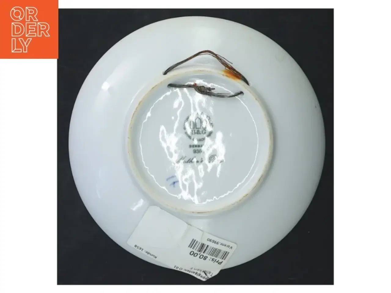 Billede 3 - B&G juleplatte 1984 fra B&G (str. Ø 15 cm)