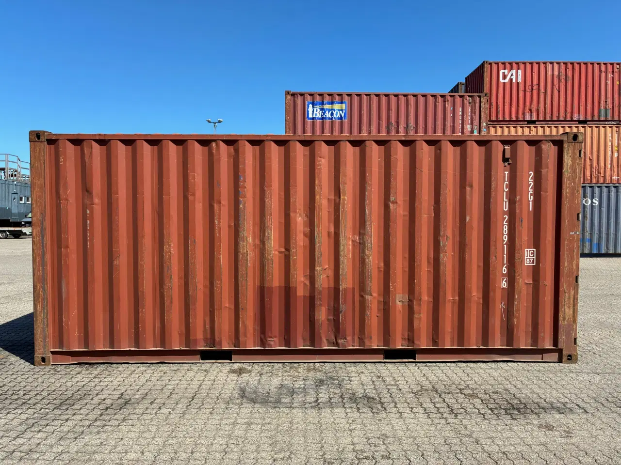 Billede 5 - 20 fods Container- ID: TCLU 289116-6