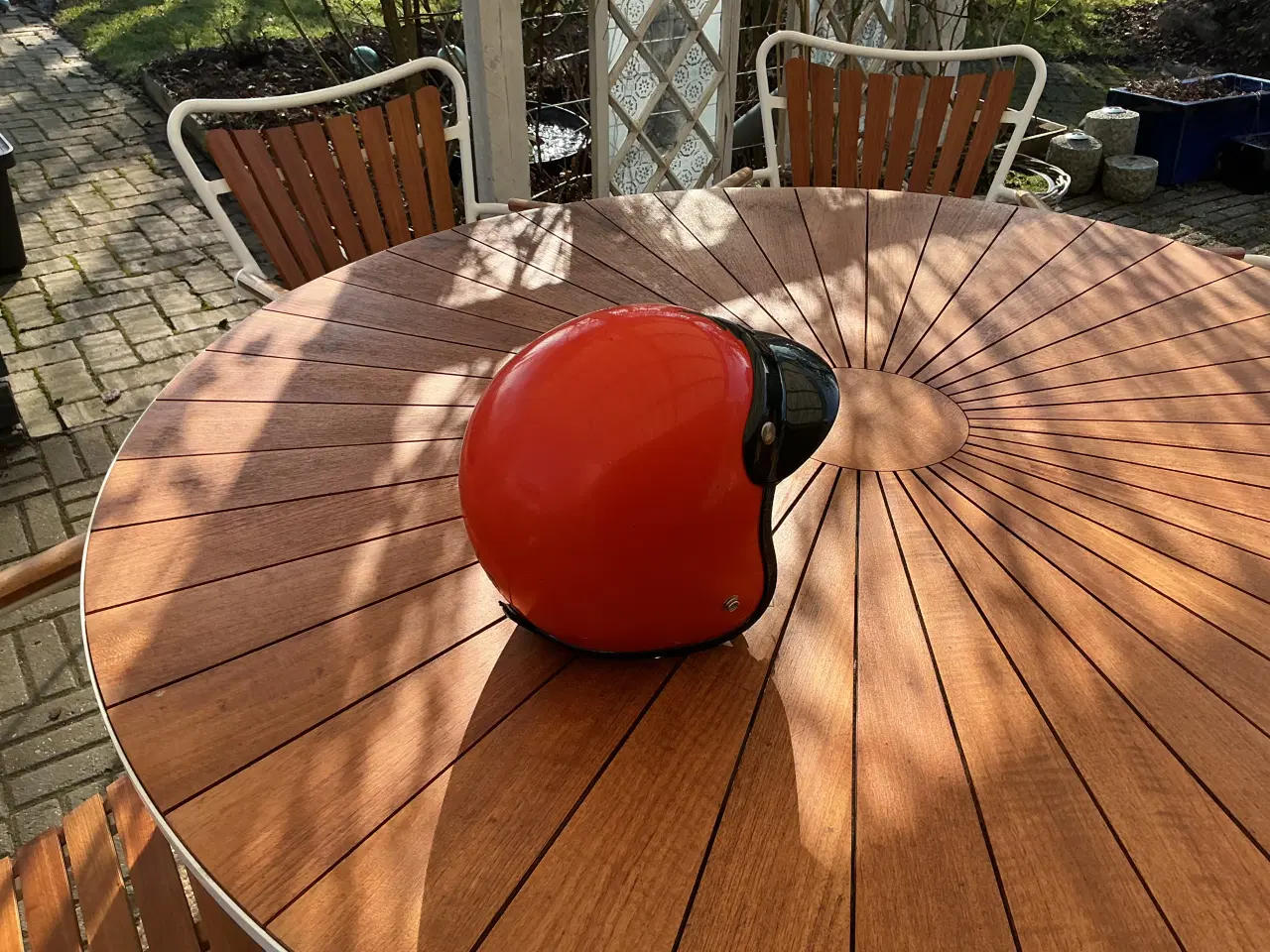 Billede 2 - Polle styrthjelm retro / gammel 