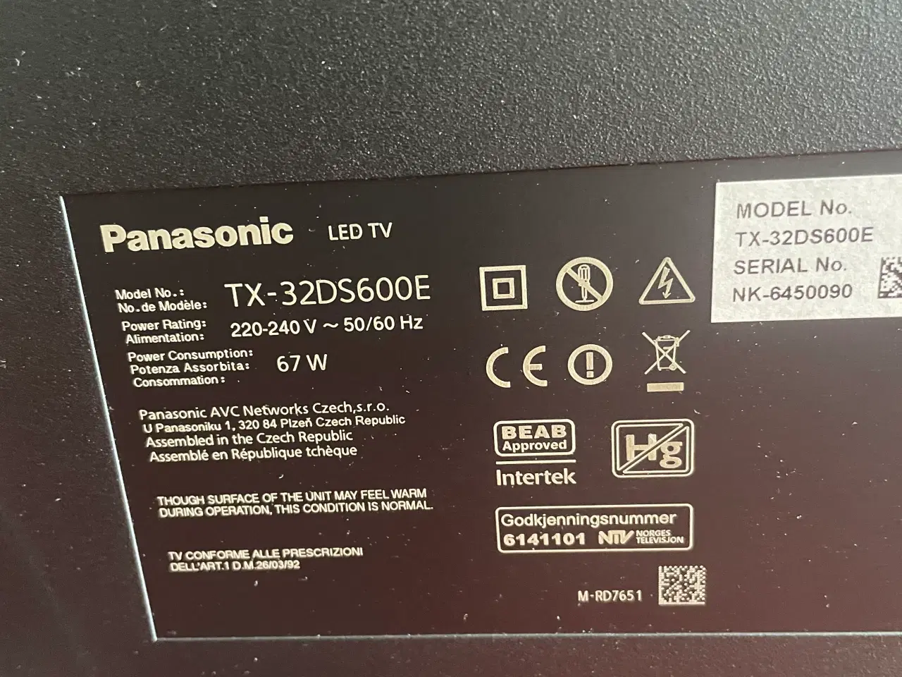 Billede 4 - Smart TV  panasonic   32 ttommer