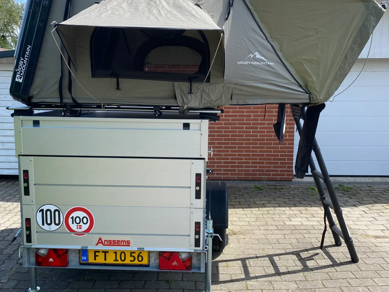 Billede 2 - Moby Mountain tagtelt og trailer
