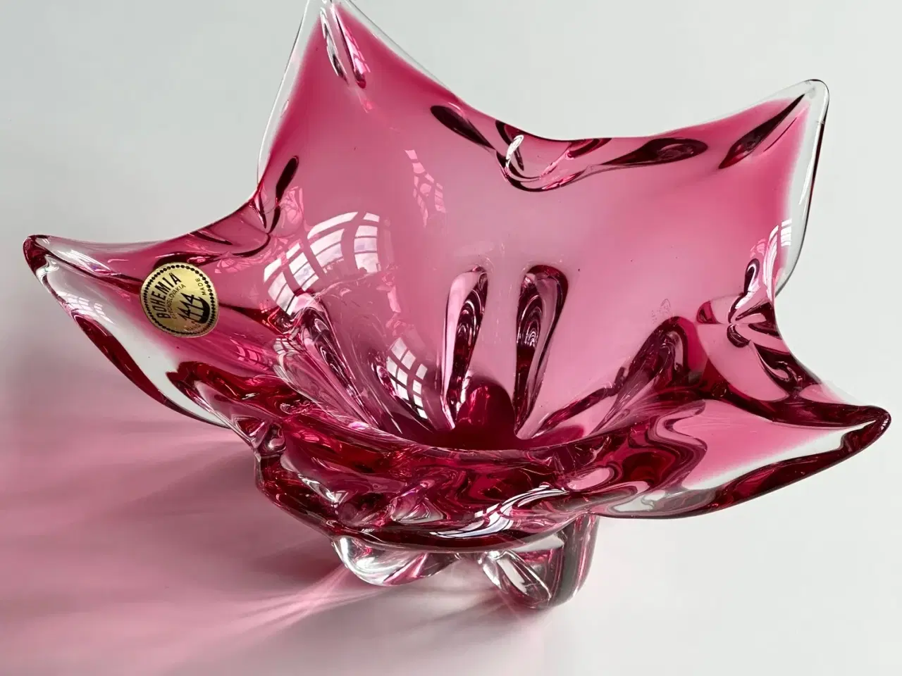 Billede 3 - Tjekkisk flammeskål, pink