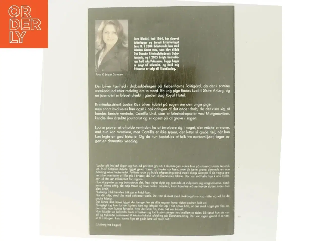 Billede 3 - Grønt Støv af Sara Blædel (Bog)