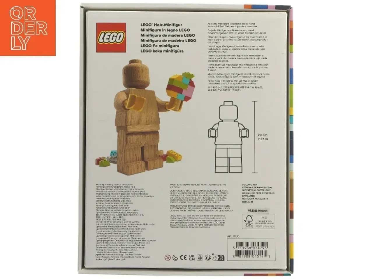 Billede 3 - LEGO åben minifigur fra LEGO (str. 20 cm)